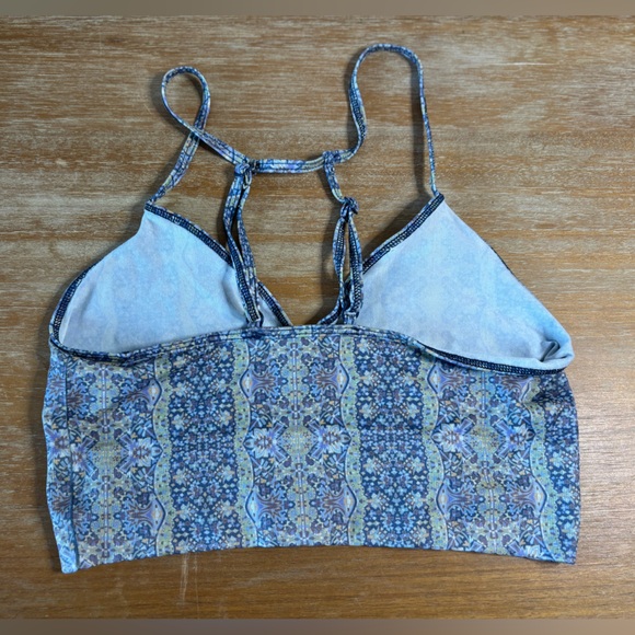 Anthropologie Blue and Green Bralette‎ size XS/S - Picture 2 of 3